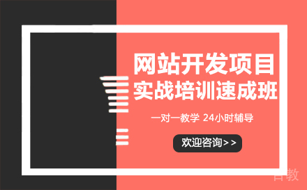 网站开发项目实战培训速成班