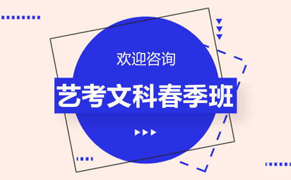 昆明艺考文化课文科春季班