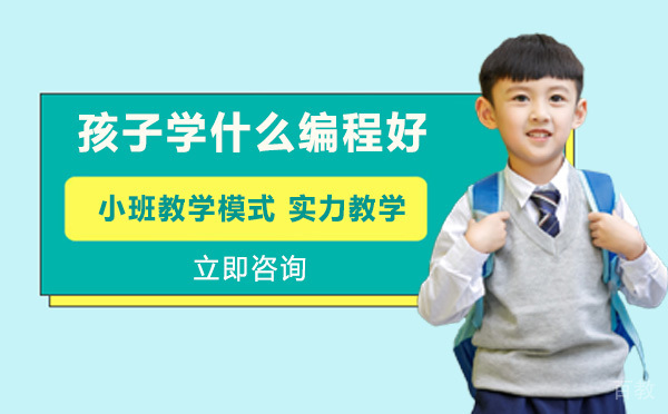 孩子学什么编程好 