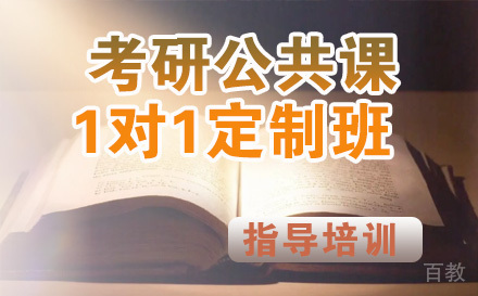 考研公共课1对1定制班