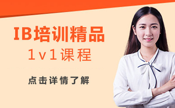 上海IB培训精品1v1课程