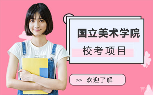 国立美术学院校考项目线上班
