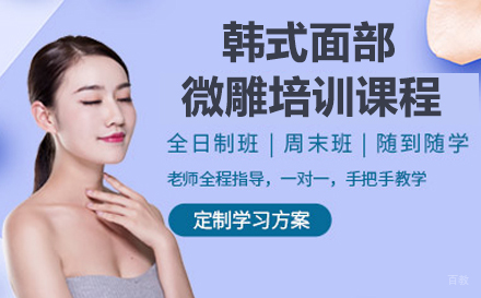 韩式面部微雕培训课程