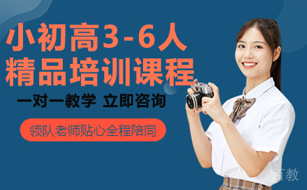 小初高3-6人精品培训课程