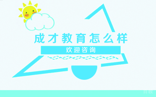 上海成才教育怎么样 