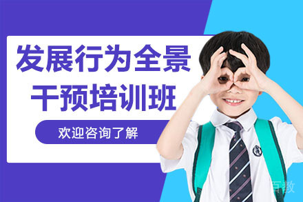 深圳发展行为全景干预培训班