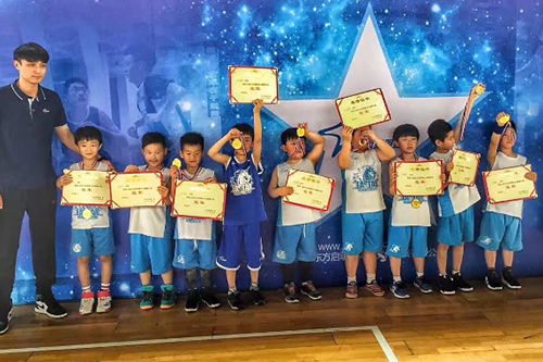 上海东方启明星篮球培训中心学生获奖