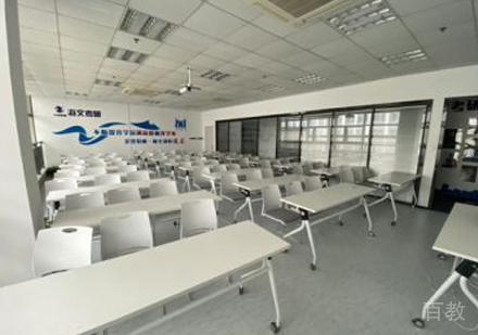北京万学海文考研教学环境中展示