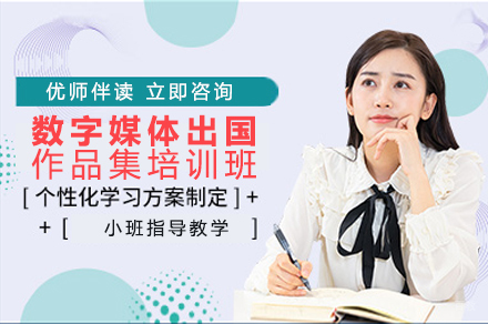 数字媒体出国作品集培训班