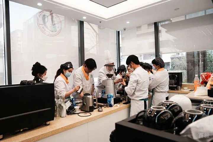 上海优美西点学校咖啡教室