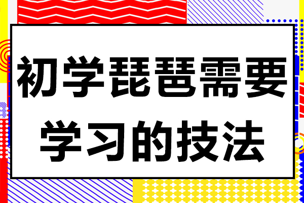 初学琵琶需要学习的技法