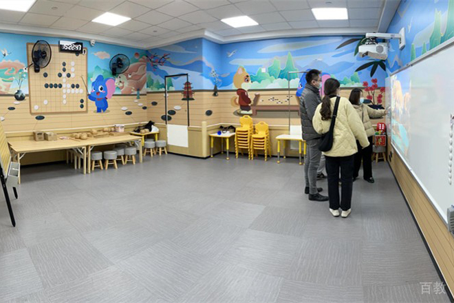 上海聂卫平少儿围棋学校教室展示