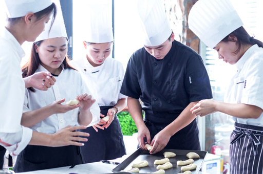 北京欧丝蒂国际烘焙校区课程学习场景展示