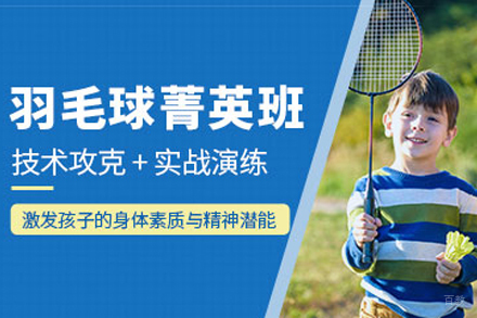 青少年羽毛球菁英班