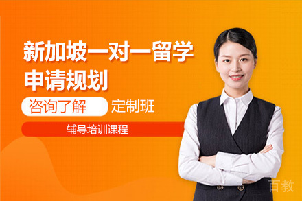 新加坡一对一留学申请规划培训
