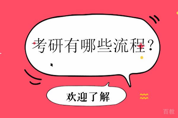 考研有哪些流程？ 