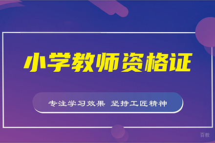 小学教师资格证培训课程
