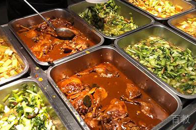 学校食堂饭菜