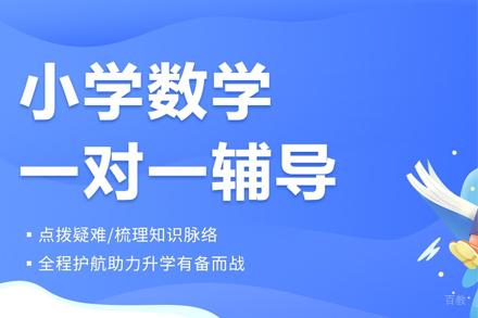 小学数学一对一辅导班