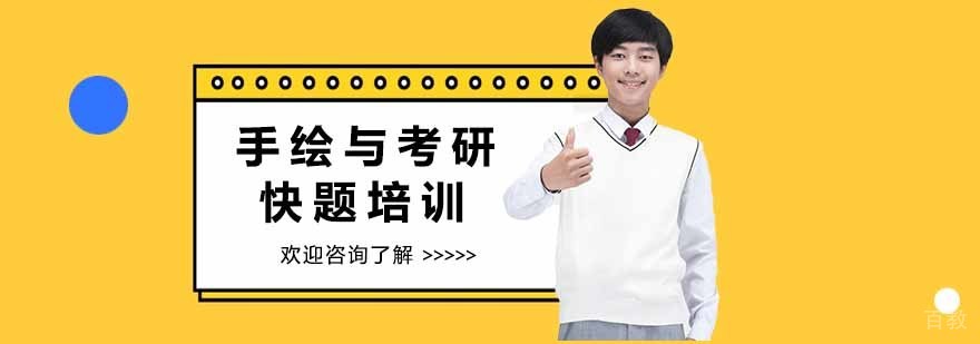 四方手绘教学场景