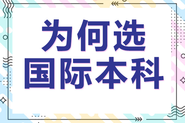 为何选国际本科