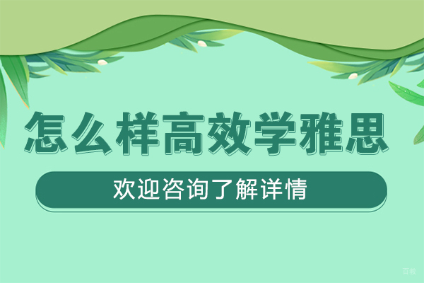 怎么样高效学雅思