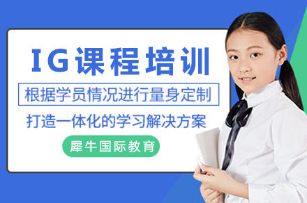 成都IG课程培训