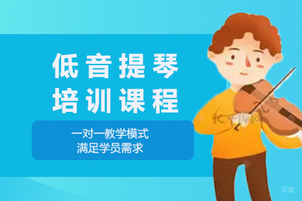 上海低音提琴培训课程