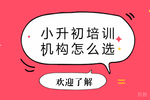 南宁小升初培训机构怎么选