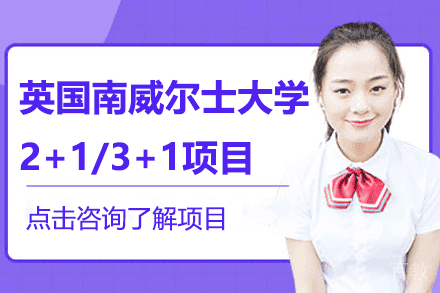 英国南威尔士大学2+1/3+1项目