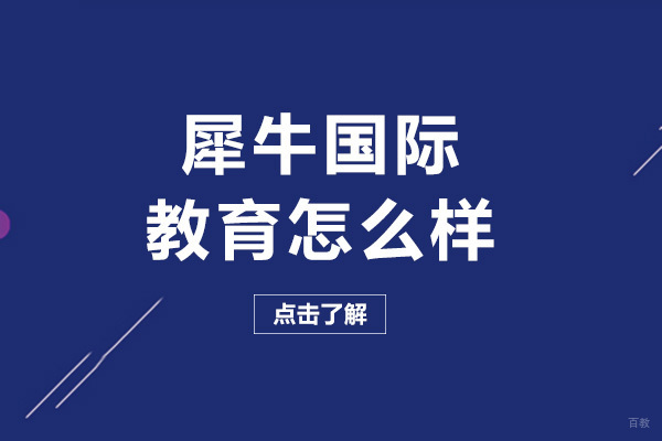 长沙犀牛国际教育怎么样 