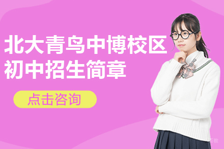 南京北大青鸟中博校区初中招生简章