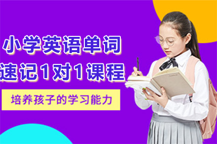 上海小学英语单词速记1对1课程