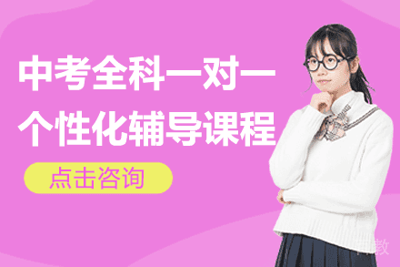 上海中考全科一对一个性化辅导课程