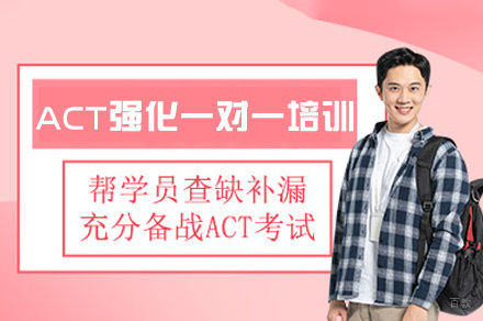 西安ACT强化一对一培训班
