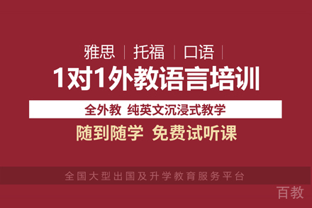 1对1外教语言培训