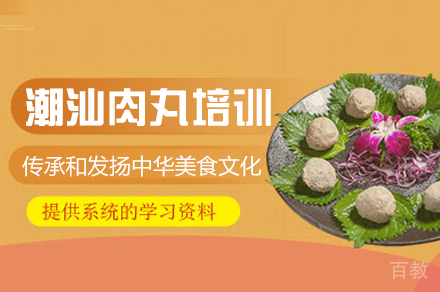 郑州潮汕肉丸制作培训班