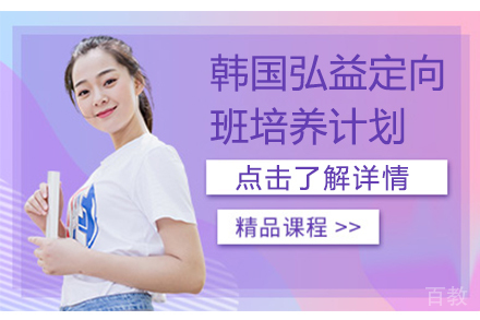 韩国弘益定向班