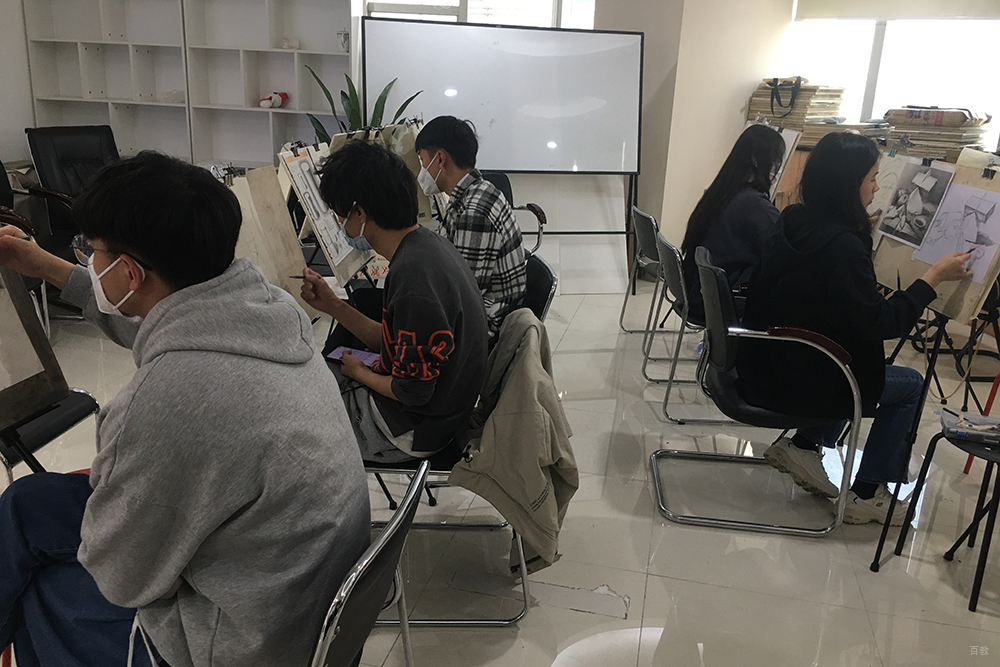 学生练习现场
