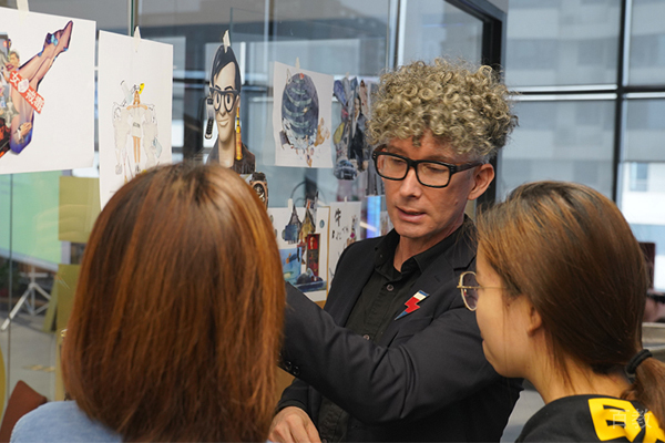 北京AF艺术留学校区老师授课场景展示