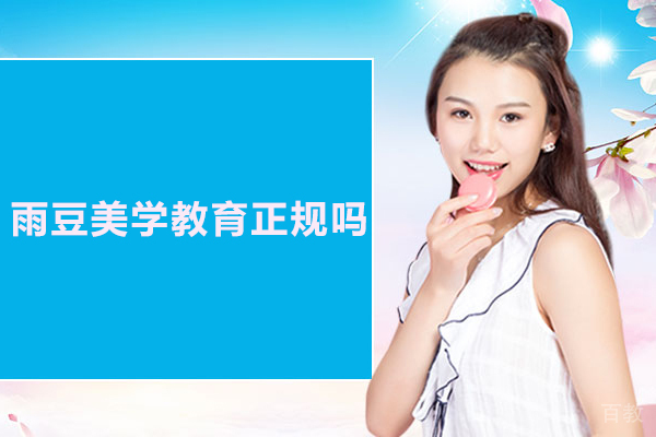 北京雨豆美学教育正规吗 