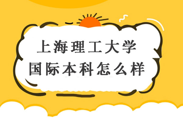 上海理工大学国际本科怎么样-好不好 