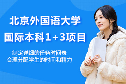北京外国语大学国际本科1+3项目