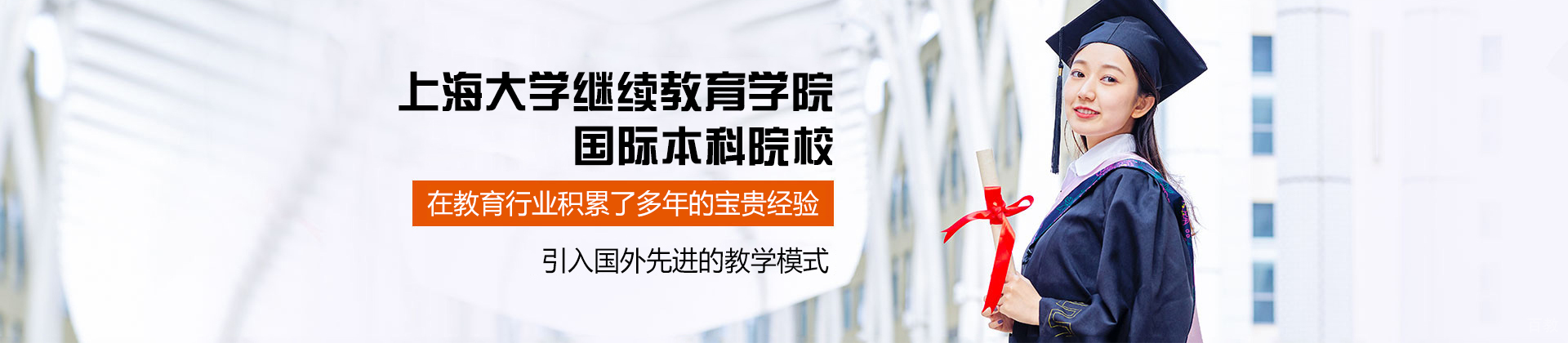 上海大学继续教育学院国际本科院校