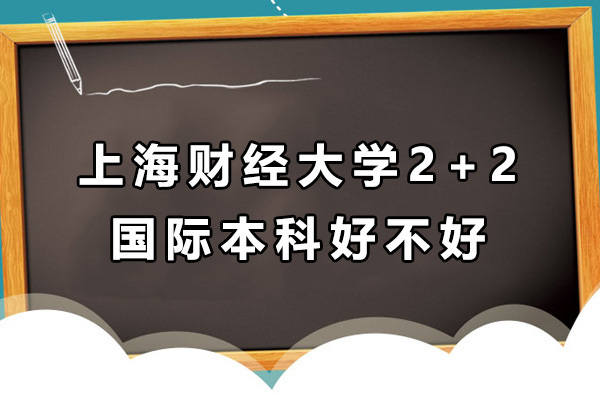 上海财经大学2+2国际本科好不好-上海财经大学2+2国际本科怎么样