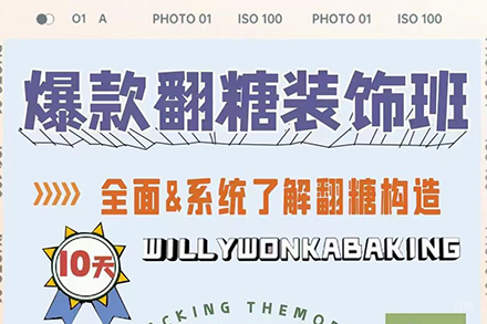 上海爆款翻糖蛋糕装饰培训班