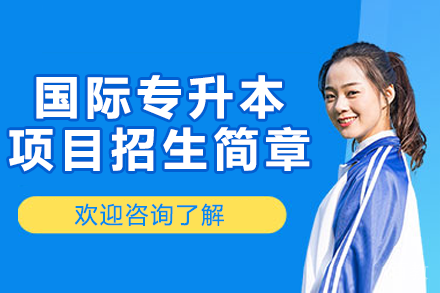 广州工商学院0.5+1国际专升本项目招生简章
