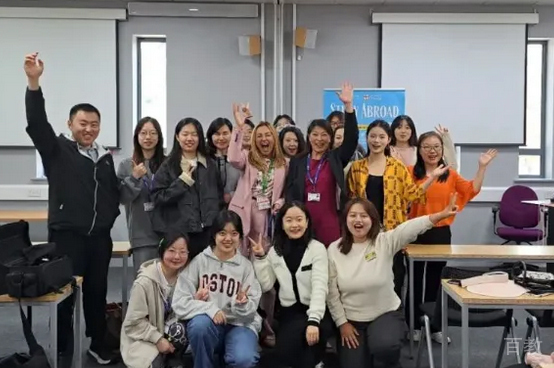 访学团合影