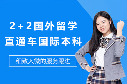 2+2国外留学直通车国际本科招生简章
