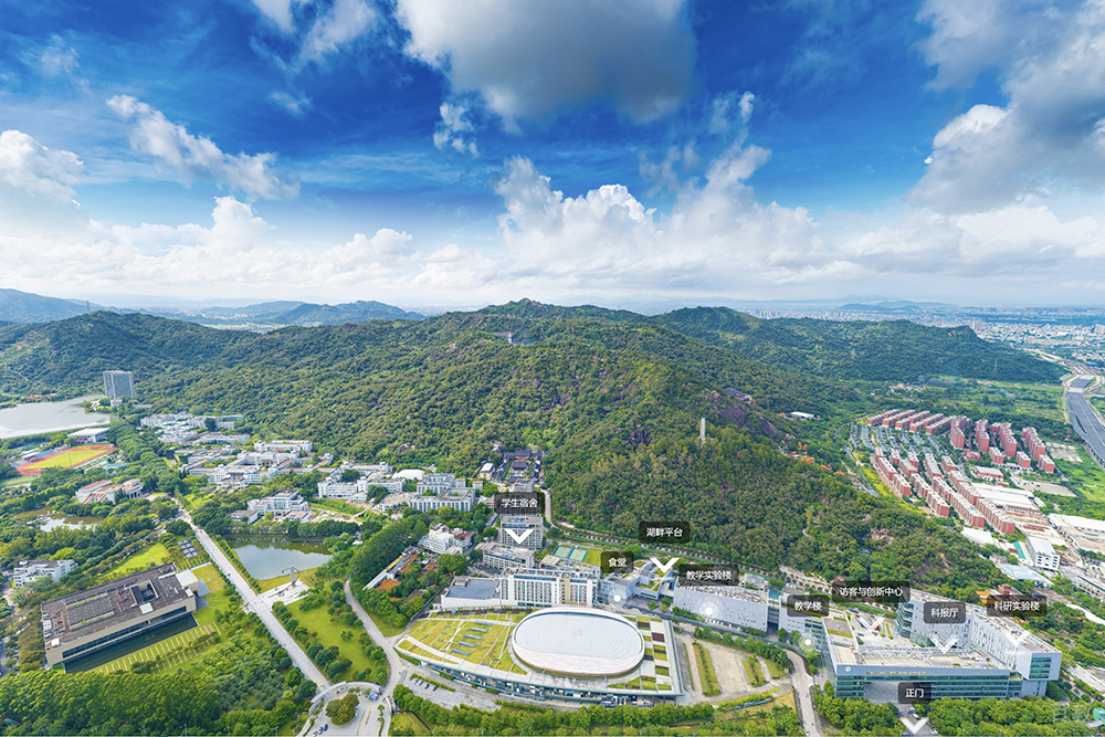 学校俯视全景环境图片
